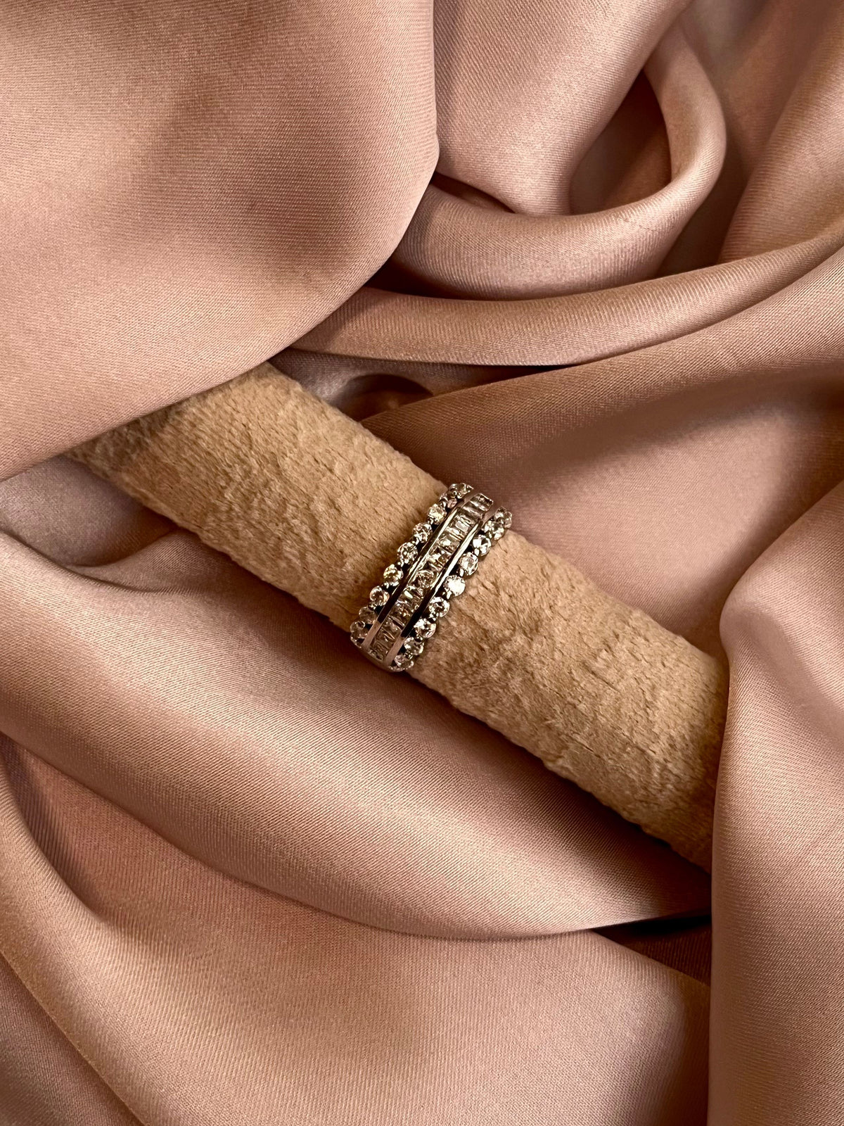 Diamond Front Ring