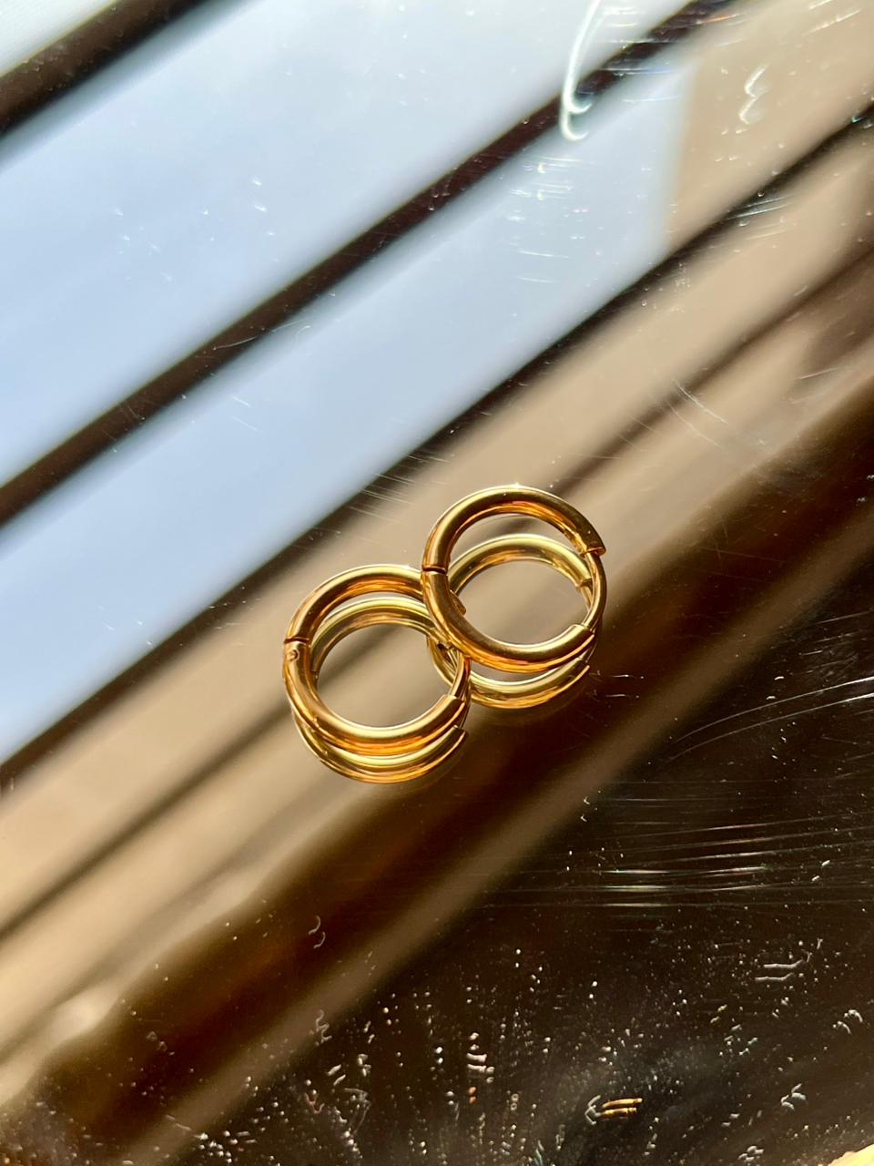 Golden Orbit Earrings