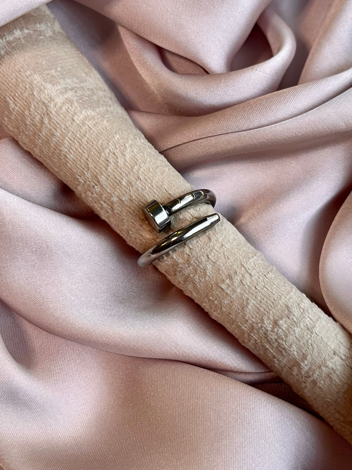 Silver Nail Ring