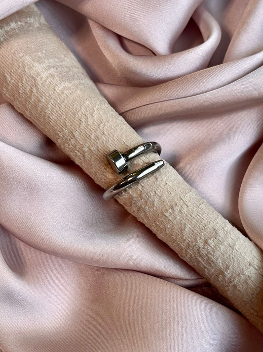 Silver Nail Ring