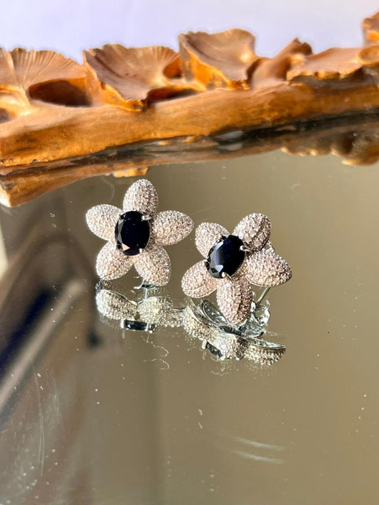 Midnight Bloom Earrings
