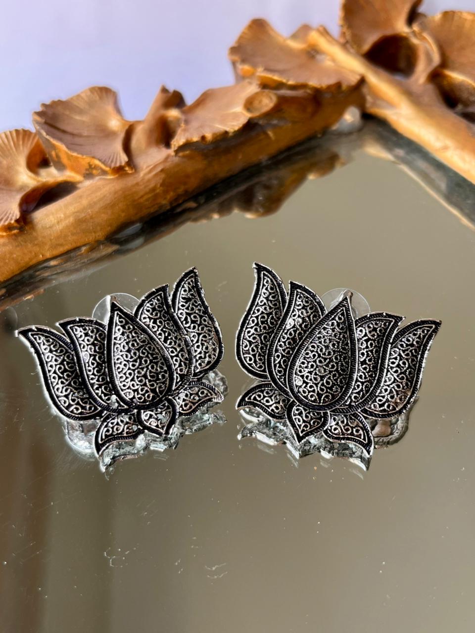 Lotus Whisper Earrings