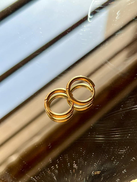 Golden Orbit Earrings