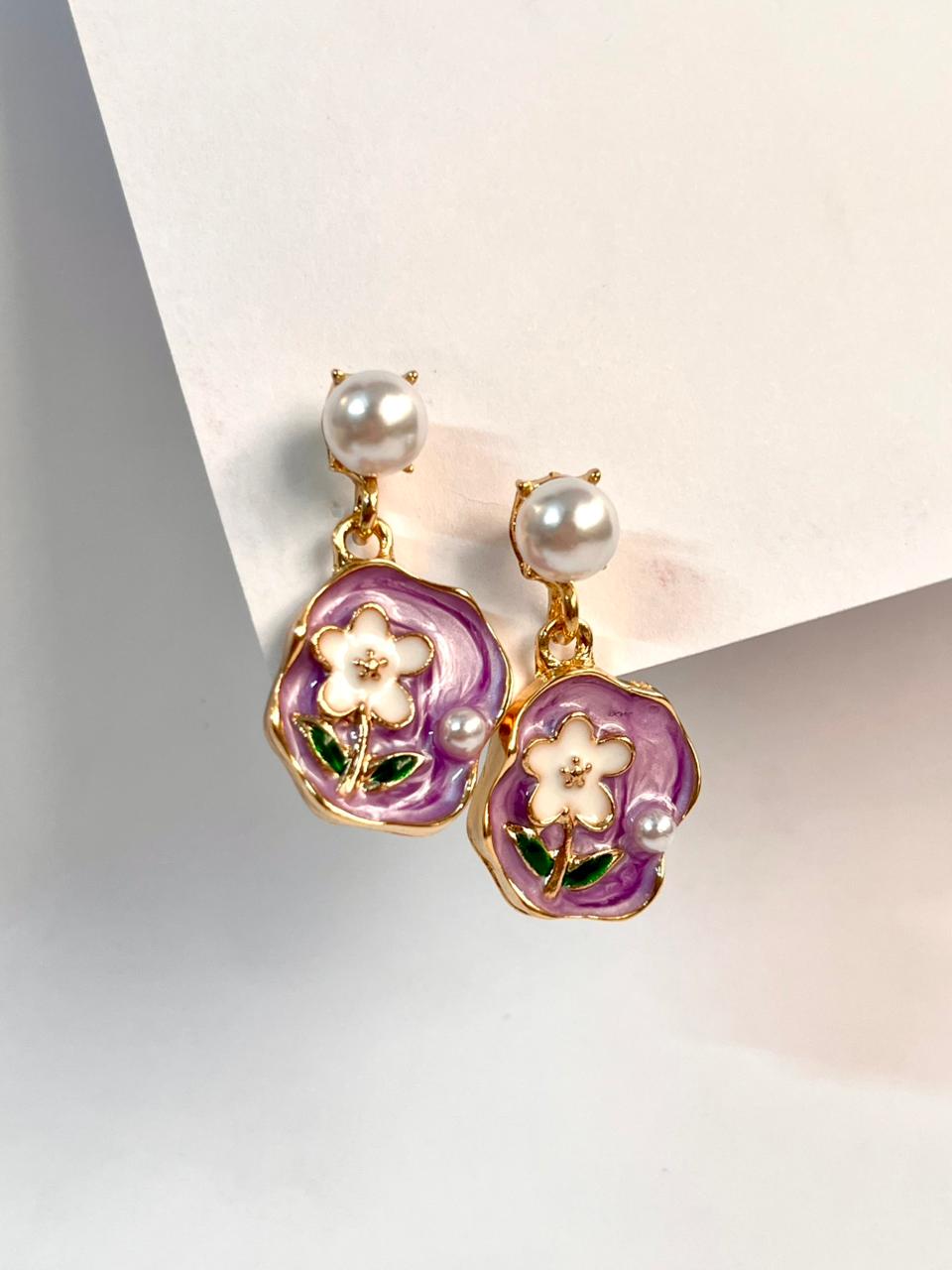 Pearl Bloom Earrings
