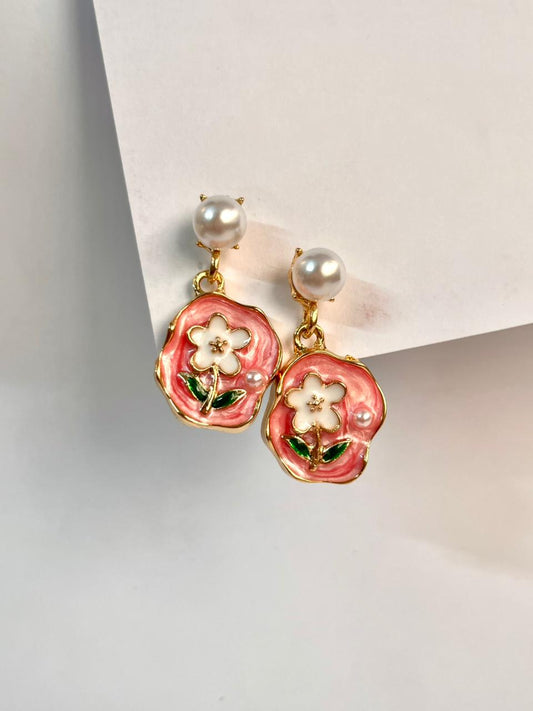 Pearl Bloom Earrings