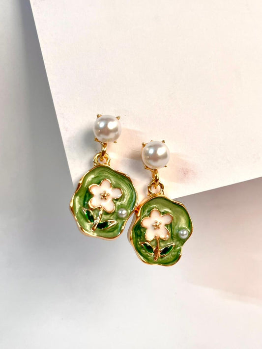 Pearl Bloom Earrings